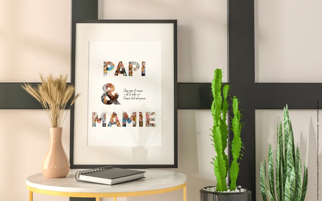 Affiche papi et mamie