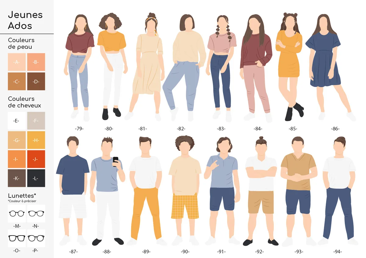 affiche portrait de famille