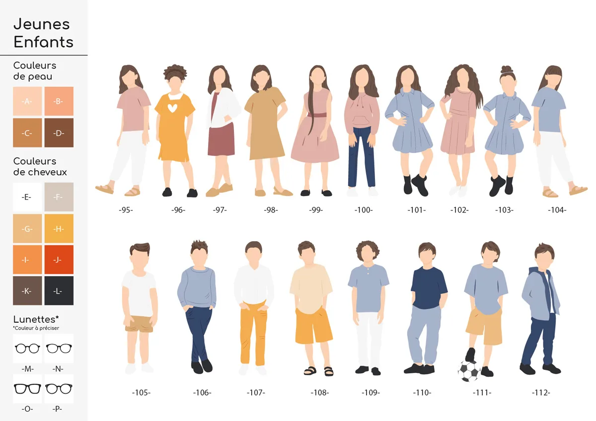 affiche portrait de famille