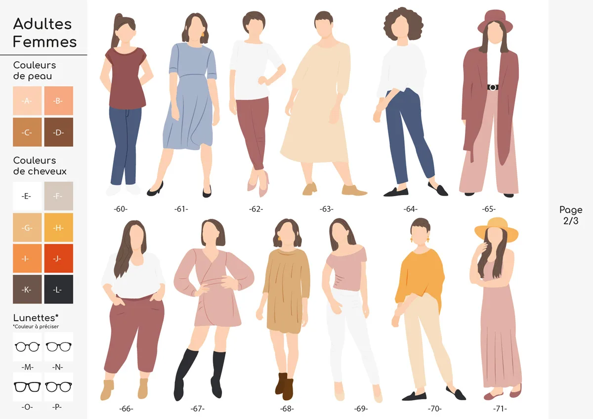 affiche portrait de famille