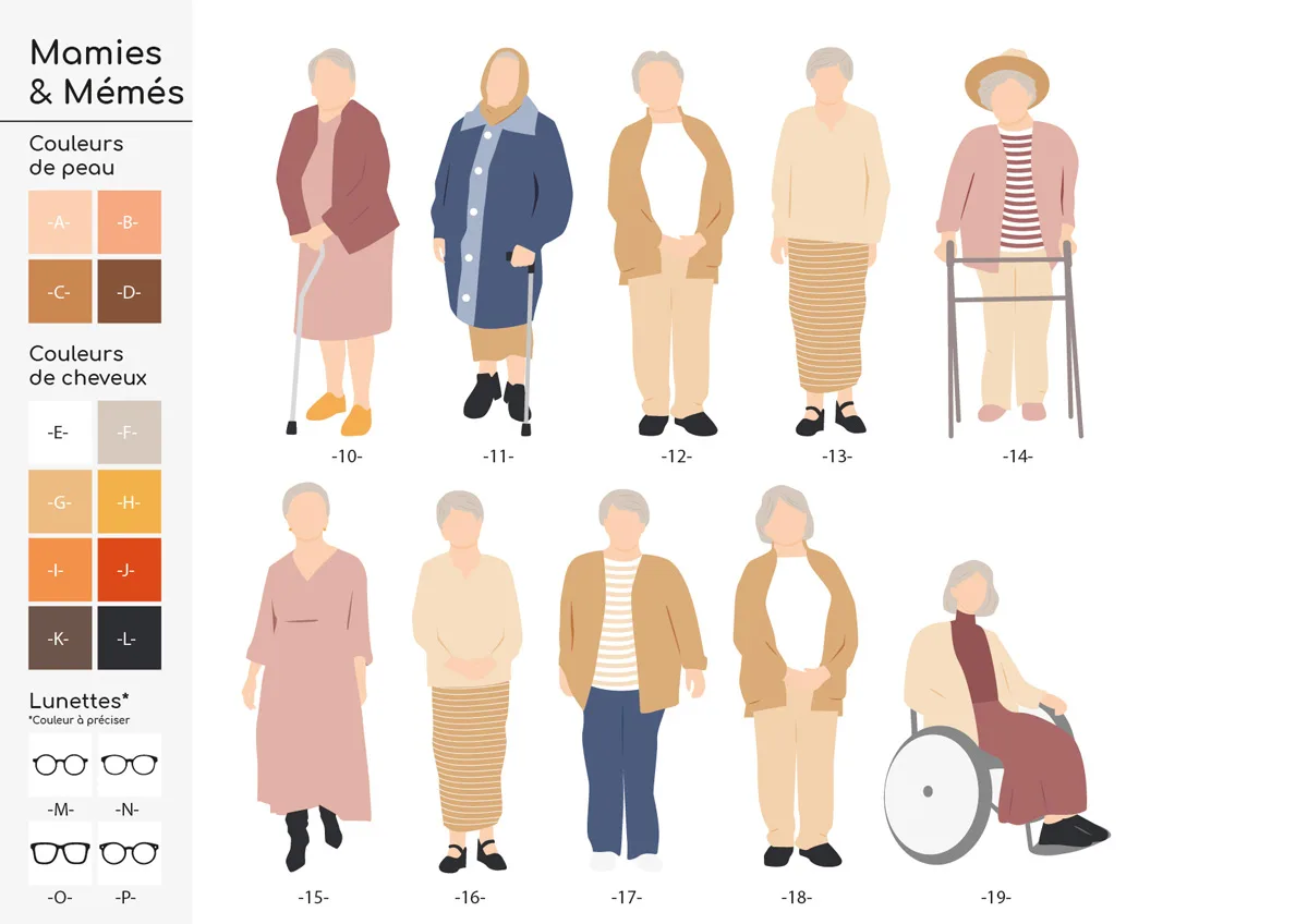 affiche portrait de famille