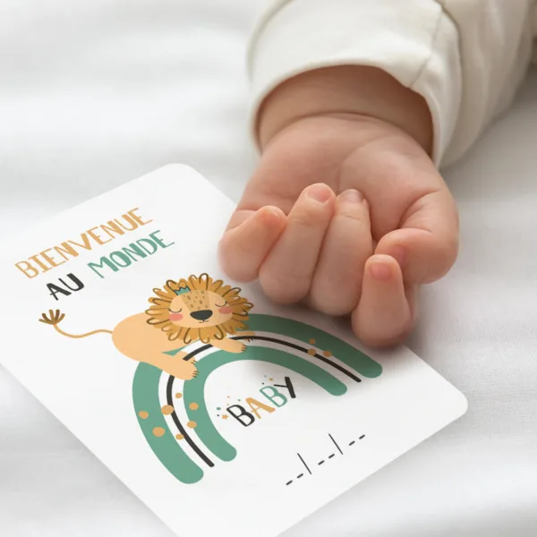 Cartes étapes ma première année - Jungle safari