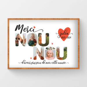 Affiche mot merci Nounou