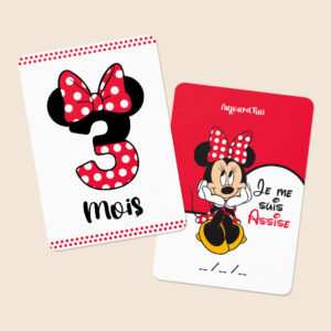 cartes étapes Minnie