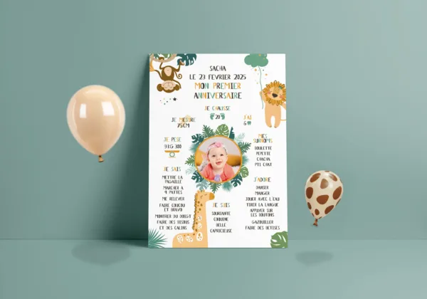 mon premier anniversaire